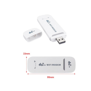 Mini enrutador Dongle de módem 4G LTE con ranura para tarjeta SIM Hasta 150Mbps Interfaz USB Indicador DE ESTADO LED compatible - Product Image 5