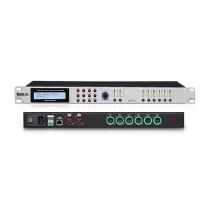 Procesador de Audio Digital DSP profesional de 2 entradas y 6 salidas, sistema de gestión de altavoces con carcasa metálica - Product Image 1
