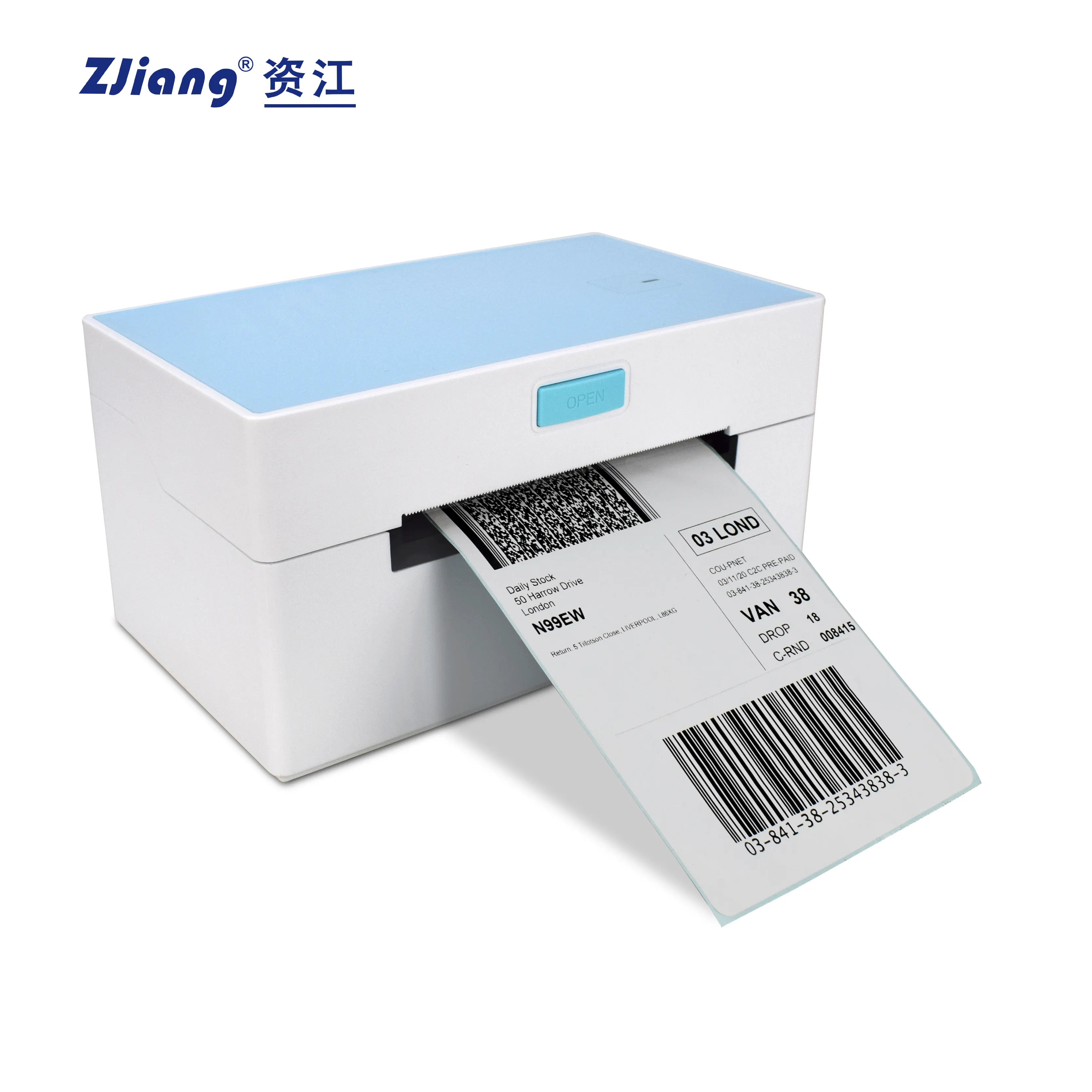 Wireless 4*6 Shipping Label Printer, Compatible with Android&iPhone and Windows,mac Widely Used for Ebay, Amazon Shopify