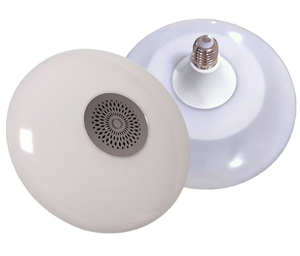 UFO สไตล์ 3 ขนาดเลือกโหมดควบคุมอัตโนมัติห้องนั่งเล่นดีเจไฟ LED สีสันสดใสเครื่องเพลงไฟบ้านอัจฉริยะ - Product Image 1