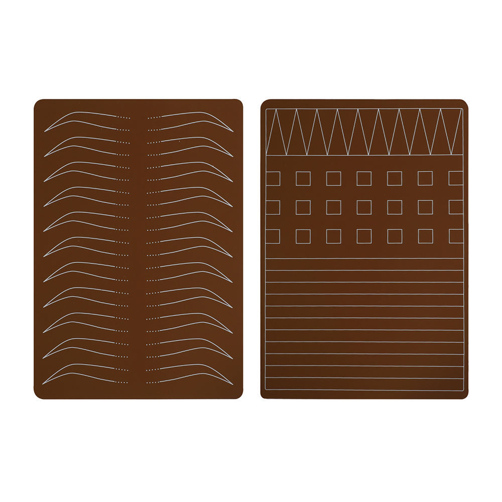 Couleur marron Lignes blanches