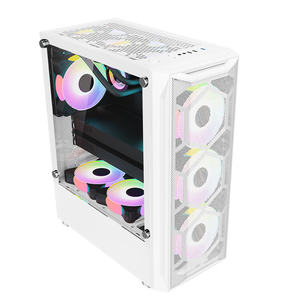 Oem עיצוב חדש usb3.0 מגדל מחשב שולחני במקרה משחק מחשב atx משחק מחשב עם מתכת רשת בשימוש במלאי - Product Image 4