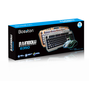8350 Hot Selling Wired Gaming <strong>Keyboard</strong> and <strong>Mouse</strong> Combo Universal for Desktop &amp; Laptop <strong>Computers</strong> Rechargeable for Phone <strong>Use</strong> - Product Image 4