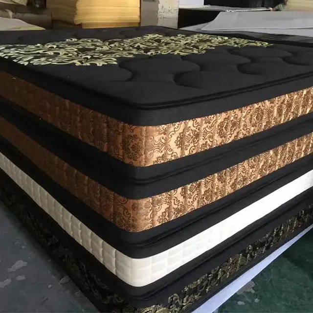 Matelas king size chinois en latex naturel, matelas royal confortable, éponge pour hôtel, meilleure vente