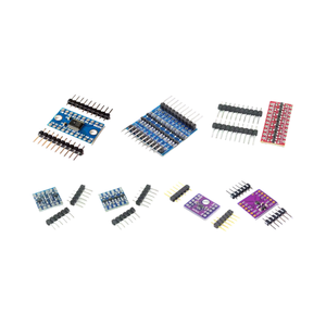 โมดูลการแปลงระดับลอจิกแบบสองทิศทาง3.3V ถึง5V 5V ถึง3V IIC UART SPI 2 4 8ช่องสัญญาณ - Product Image 1