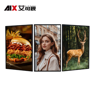 Ultra-Thin HD <strong>LCD</strong> Advertising <strong>Display</strong> Machine for Elevator Buildings &amp; Retail Education with Animation SDK <strong>Function</strong> - Product Image 3
