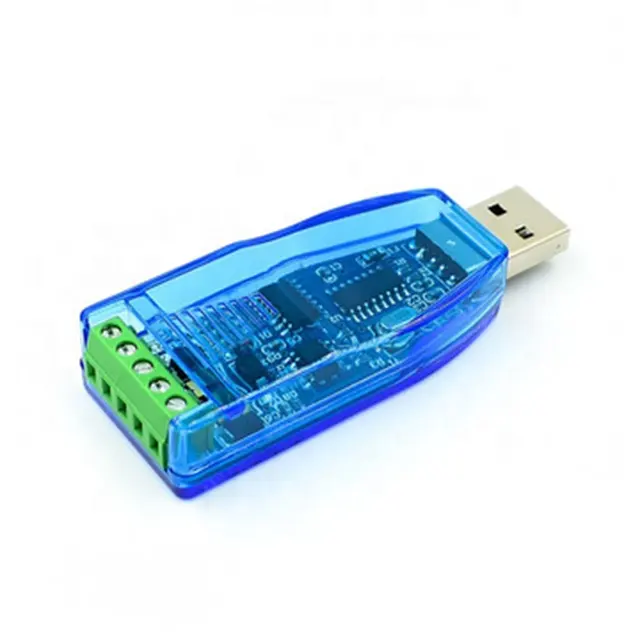 Módulo de comunicación USB a RS485, convertidor de línea de puerto serial bidireccional, medio dúplex