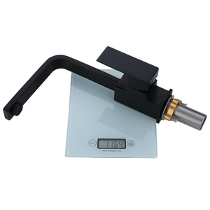 Vòi Quầy Bar Vòi Pha Nước Nóng Lạnh Hồ Quang Cao Bằng Thép Không Gỉ Tay Cầm Đơn Vòi Chậu Rửa Nhà Bếp Màu Đen - Product Image 5