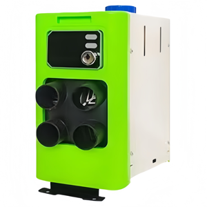 RGFROST 5KW 8KWオールインワンプラスチックケーシング排気ポート4ディーゼルヒーター自律12V/24V駐車用カーディーゼルヒーター