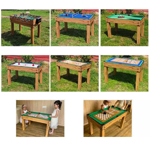 Factory Directly Sale Good Price 10 in 1 4FT Kid's Play Indoor <strong>Multi</strong> <strong>Functions</strong> <strong>Game</strong> Billiard <strong>Table</strong> - Product Image 5