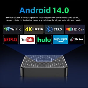 Mortal T1 MINI TV Box Android14.0 RK3518 Smart Streaming 4K60fps WiFi6 Потоковое мультимедиа голосовой пульт Smart Tv Box - Product Image 3