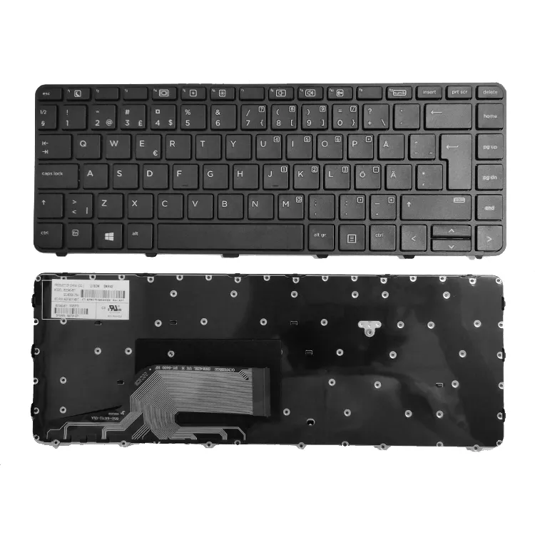 Teclado interno de ordenador portátil para HP Probook 430 G3 430 G4 440 G3 440 G4 445 G3 640 G2 645 G2 640 G3 SD teclado de portátil sueco