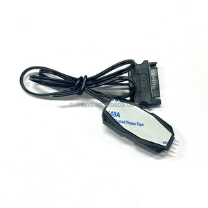 SUMOND Mini RGB Controller 5V 3pin ARGB Hub con telecomando compatibile con per alimentazione SATA