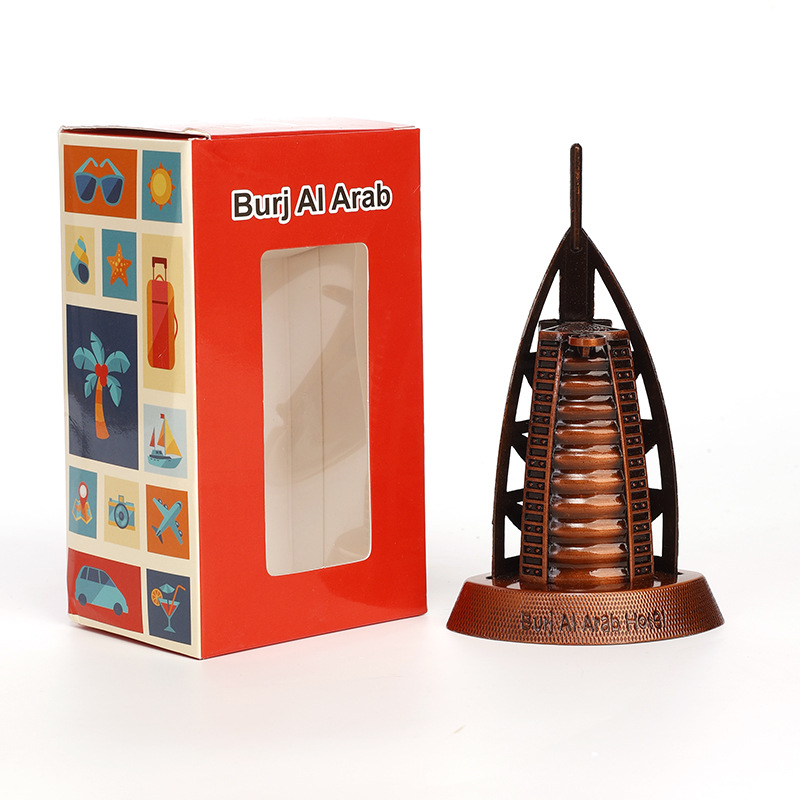 Burj Al Arab 7.2*5.7*12cm-cuivre