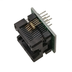 SOIC8 SOP8 a DIP8 asiento de cuerpo ancho 150/200mil adaptador de programador enchufe azul SA602 IC quemador de conversión de prueba - Product Image 4
