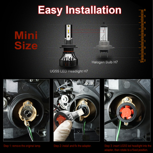 BMW ve Toyota için uyumlu 50W CAN * 2 LED far CAN Bus, H4, H7, H11, 9005, özelleştirilmiş için 9006 ampul seçenekleri - Product Image 6
