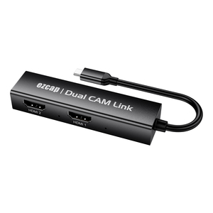 Ezcap314 <strong>Dual</strong> CAM Link 2 Channels <strong>HDMI</strong> Video Capture <strong>HDMI</strong> to Type-C Video Capture UVC