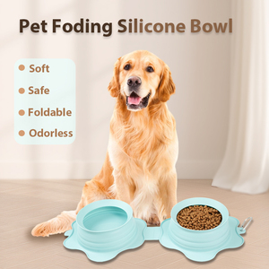 Es-Pro New Arrival Silicone <span class=keywords><strong>Pet</strong></span> Products Top Sellers Tigela Dobrável Portátil Ao Ar Livre Água e Comida Cães e Gatos Alimentação Suprimentos - Product Image 5