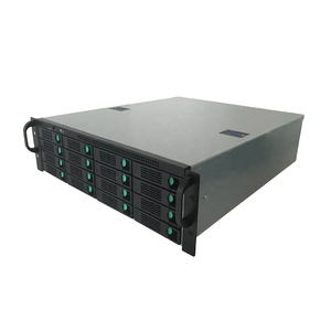 16 HDDs SATA Interface 2 ESATA Interface 128CH 4K NVR Support 16PCS HDD Each up to 8TB - Product Image 2