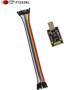 <strong>USB</strong> to TTL <strong>Adapter</strong>, <strong>USB</strong> to Serial <strong>Adapter</strong> 3.3v/5v FTDI Chip for Development Projects - Product Image 2