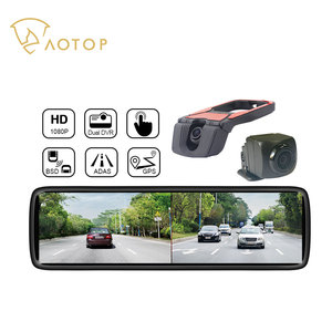 8.8 Touch Screen DVR <strong>Car</strong> <strong>Mirror</strong> Front ADAS Dashcam Rear View <strong>Sensor</strong> Blind Spot Reverse Safe Detection <strong>Mirror</strong> Backup 60fps Camera - Product Image 1