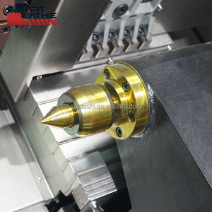 Torno CNC de 3 ejes, torneado y fresado, torno cnc, torneado de metal, máquina de torno cnc de cama inclinada con eje C - Product Image 6