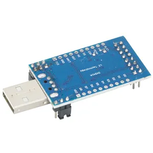 Programador USB a UART IIC SPI I2C Convertidor de puerto paralelo Indicador de funcionamiento a bordo Módulo de placa de lámpara