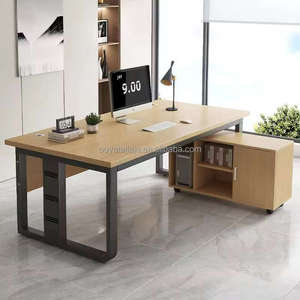 Combinación de silla de escritorio de ordenador Simple moderna para el hogar o la oficina Escritorio de personal para edificio de oficinas Uso general de muebles de oficina - Product Image 5