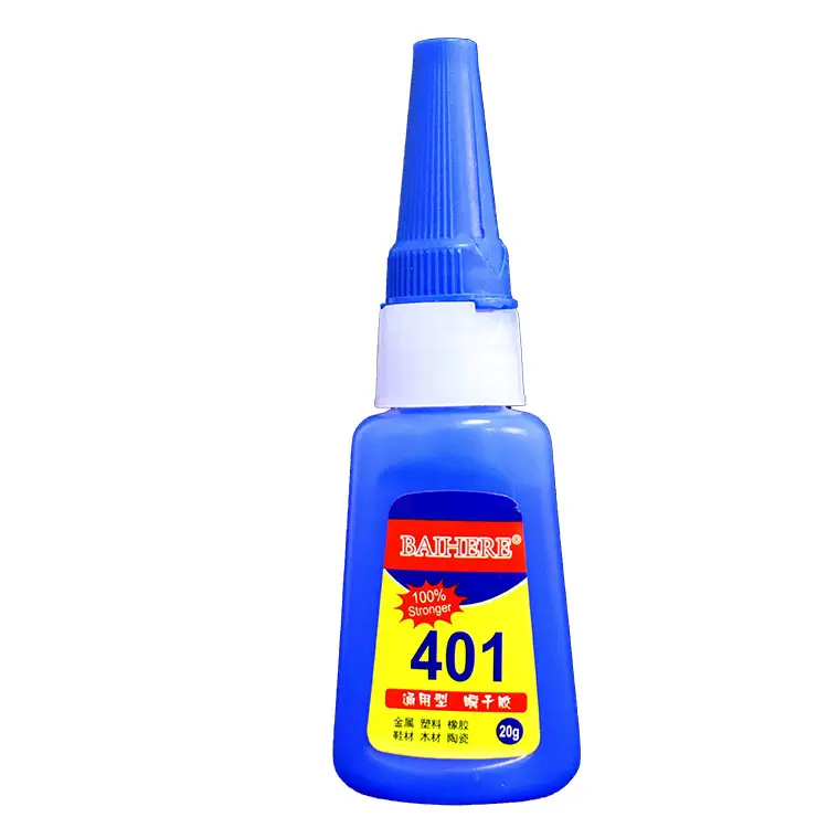 Adhesives 401 super kleber klar flüssigkeit trockenen schnelle klebstoff und kleber wasserdicht und starke