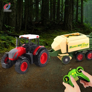 Chengji uzaktan kumanda traktör tarım araç oyuncak şarj edilebilir 1/10 ölçekli 27mhz 4ch rc çiftlik traktörü çocuklar için - Product Image 2