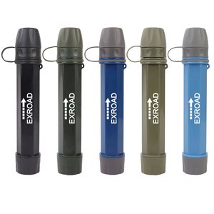 Exroad cá nhân tồn tại Mini lọc nước rơm cho trường hợp khẩn cấp chuẩn bị các hoạt động ngoài trời như leo núi đi bộ đường dài cắm trại - Product Image 6