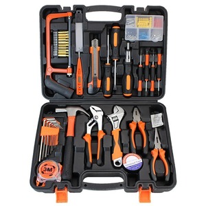 Ev alet setleri ağaç İşleme elektrikçi manuel donanım alet kutusu manuel bahçe aletleri - Product Image 5