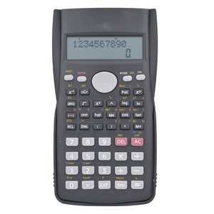 Schiebe verschluss Wissenschaft licher Funktions rechner 10-stelliger Kunststoff-Desktop-Rechner Batterie betriebener wissenschaft licher Rechner - Product Image 1