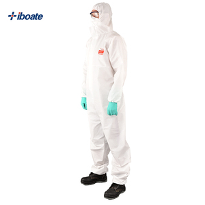 Nettoyant jetable Combinaison de protection Vêtements de <span class=keywords><strong>s</strong></span>écurité imperméables et anti-particules Vêtements de travail - Product Image 3