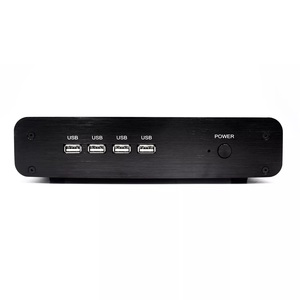 Fanless <strong>Compact</strong> <strong>Embedded</strong> <strong>Computer</strong> Core I7 5500U 8565U M.2 Slot for SATA3.0 with Mini PCI E Wi-Fi Desktop Mini Pc - Product Image 1