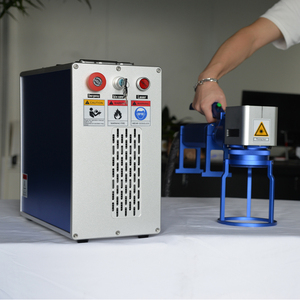 New <strong>Store</strong> Promotion ultra Low Price Desktop Raycus 20W 30W Fiber Laser Marking Machine Free with <strong>Computer</strong> and Rotary - Product Image 3