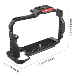 פאניקה קניית פאניקה עבור nikon <span class=keywords><strong>z6</strong></span> iii puluz מתכת סגסוגת מצלמה כלוב שחור כיסוי מסגרת הר מסגרת