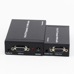 VGA-300HD grado Industrial VGA Extensor ampliado Video de Audio del transmisor receptor 300m 1080P RJ45 Cat5e VGA UTP Extender - Product Image 1