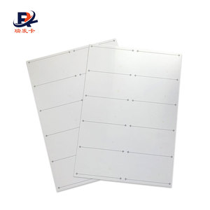 インレイシートPVCインレイ工場内IC/ ID PVCカードレイアウト - Product Image 2