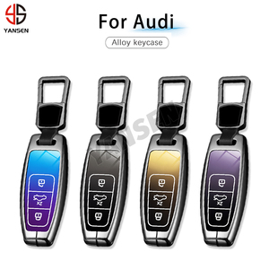Audi A6 için 2025 yeni degrade renk araba uzaktan anahtar kabuk A7 A8 e-tron Q5 Q8 C8 D5 anahtar aksesuarları korumak - Product Image 3