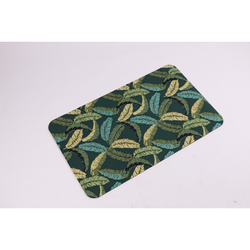 Green leaf pattern