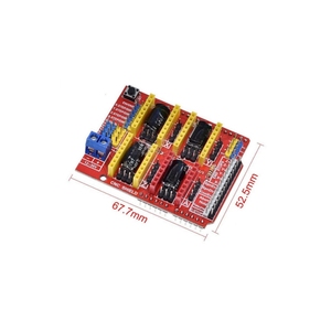 CNC Shield V3 Shield v4 Gravier maschine A4988 DRV8825 Treiber-Erweiterungs karte für 3D-Drucker - Product Image 1
