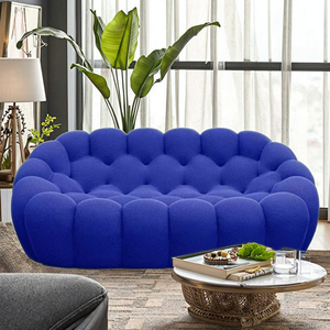 Xuất khẩu rochburg một chỗ ngồi bóng đá <span class=keywords><strong>sofa</strong></span> căng bông tổ ong vỏ không khung xốp giải trí chân không nén ghế - Product Image 1