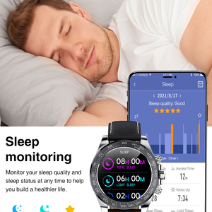 AW13 Fashion Heart Rate Health Monitoring Leather Smart Watch Reloj Inteligente Outdoor Sports Male Smartwatch for IOS <strong>Android</strong> - Product Image 4