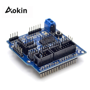<strong>Sensor</strong> Shield V5.0 <strong>sensor</strong> expansion board <strong>for</strong> UNO MEGA R3 V5 <strong>for</strong> <strong>Arduino</strong> electronic building blocks of robot parts