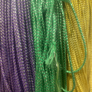 Cuerda metálica dorada de 1mm, cuerda de Navidad para hacer manualidades, para envolver, cuerda empaquetada de 100M - Product Image 3