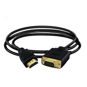 Cable de HDMI a VGA de 1,8 M 6F, chip de conversión uilt-In macho a macho con cable de audio estéreo de 3,5mm - Product Image 1