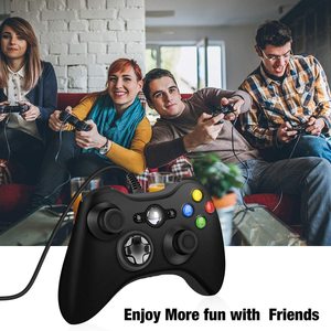 Xbox 360 için ince PC oyun denetleyicisi Gamepad çift titreşim Turbo Joypad Xbox 360 için - Product Image 6