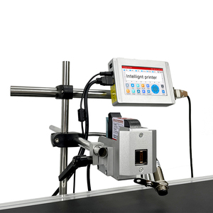 Stampante automatica a getto d'inchiostro Tij Online dati di scadenza dati Qr codice serie numero codificante macchina da stampa in alluminio metallo acciaio - Product Image 1