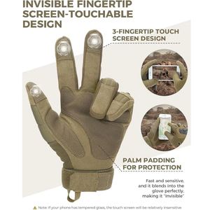 Găng tay chiến thuật có thể được sử dụng để đi xe máy, súng hơi chiến thuật, súng sơn, săn bắn, leo núi, v. v. - Product Image 3